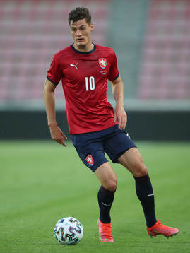 Patrik Schick of Czech Republic is seen