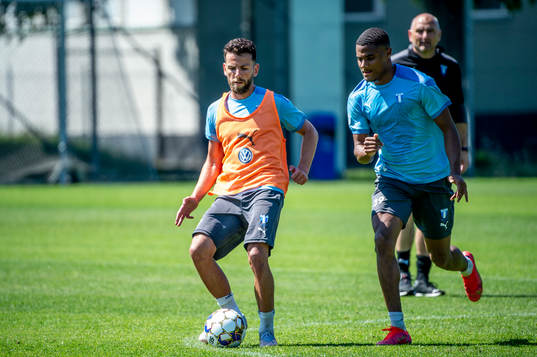 Erdal Rakip och Amin Sarr