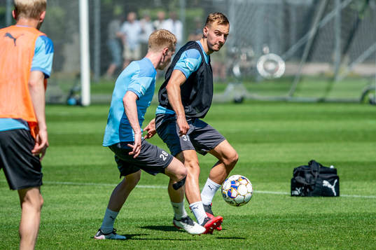 Amel Mujanic och David Edvardsson