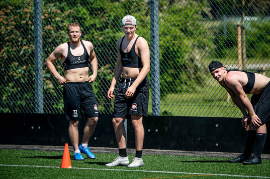 Daniel Marmenlind och Helge Grans