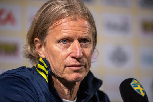 Team manager Stefan Pettersson of the Swedish national