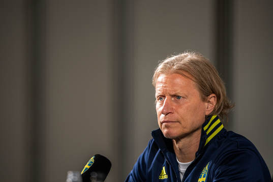 Team manager Stefan Petersson of the Swedish national