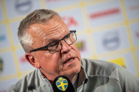 Janne Andersson, head coach of the Swedish national