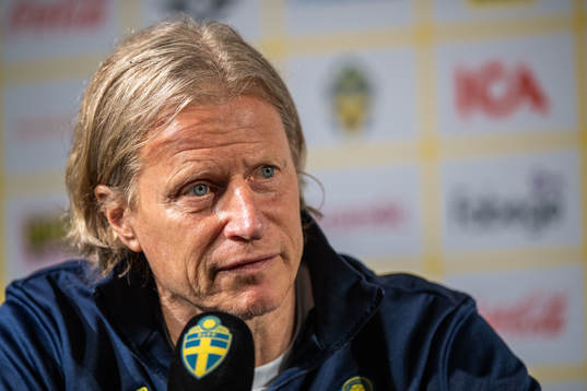 Team manager Stefan Pettersson of the Swedish national