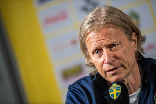 Team manager Stefan Pettersson of the Swedish national