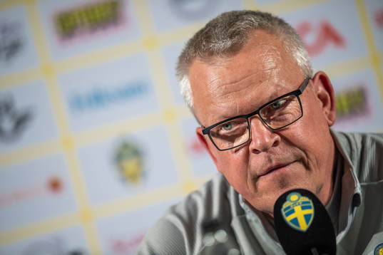 Janne Andersson, head coach of the Swedish national