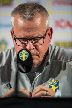 Janne Andersson, head coach of the Swedish national