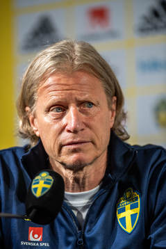 Team manager Stefan Pettersson of the Swedish national