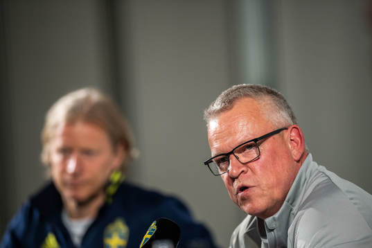 Janne Andersson, head coach of the Swedish national
