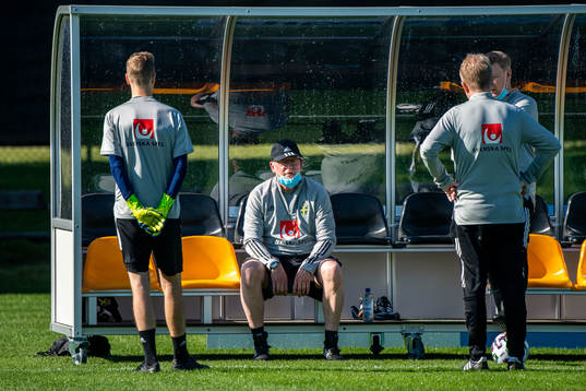 Janne Andersson, head coach of the Swedish national