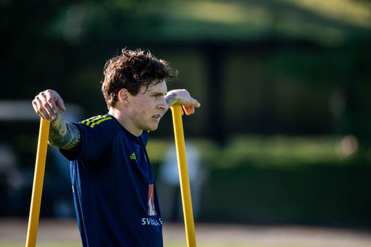 Viktor Nilsson Lindelöf of the Swedish national football