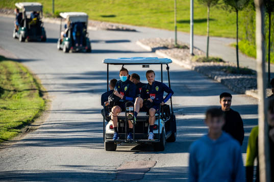 Ludwig Augustinsson and Pierre Bengtsson of the Swedish