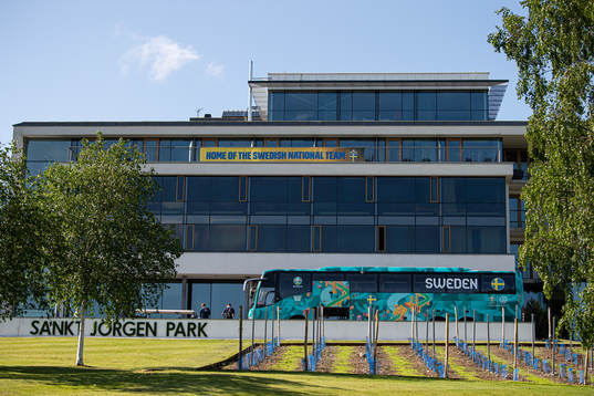 Exterior view of Sankt Jörgen Park Hotel, base camp for