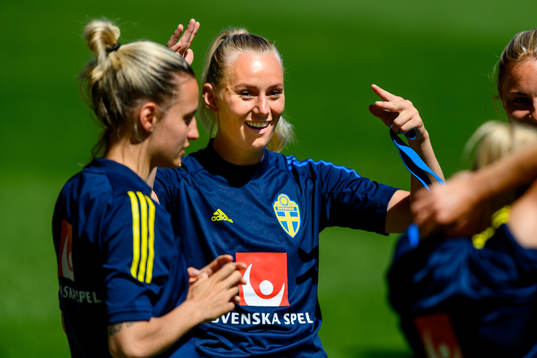 Stina Blackstenius of the Swedish women's national football