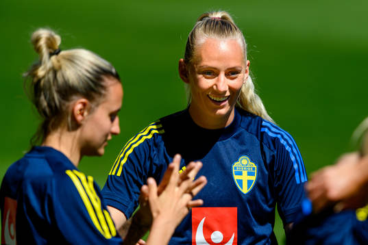 Stina Blackstenius of the Swedish women's national football