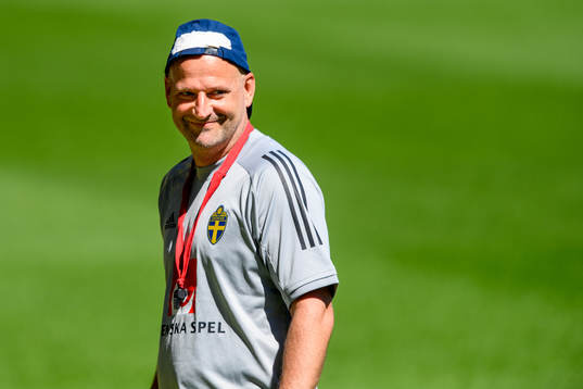 Magnus Wikman, assistant coach of the Swedish women's