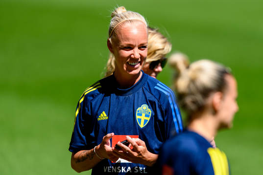Caroline Seger of the Swedish women's national football team