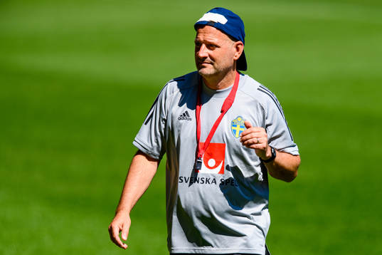 Magnus Wikman, assistant coach of the Swedish women's