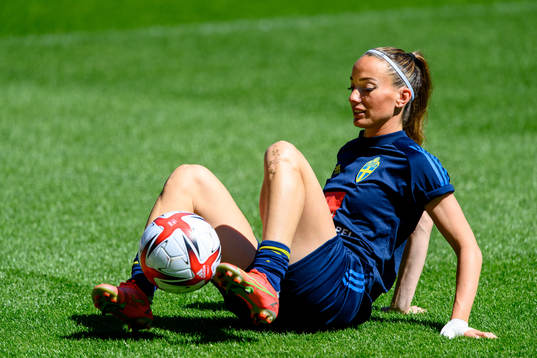 Kosovare Asllani of the Swedish women's national football