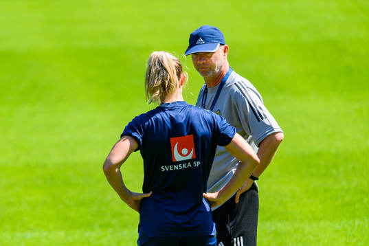 Peter Gerhardsson, Head coach of the Swedish women's