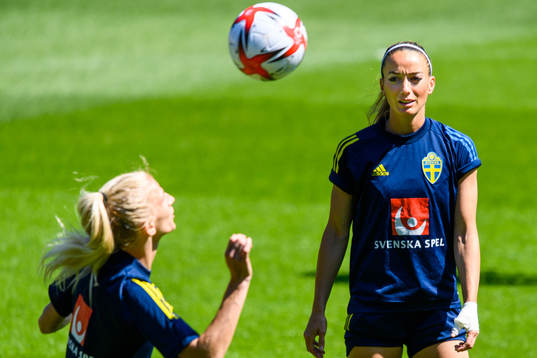 Kosovare Asllani of the Swedish women's national football