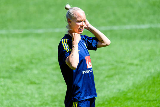 Caroline Seger of the Swedish women's national football team
