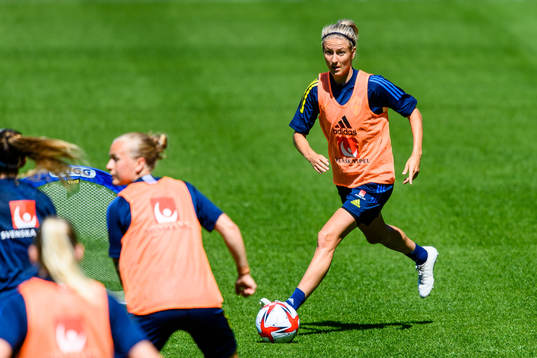 Emma Kullberg of the Swedish women's national football team