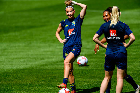 Kosovare Asllani of the Swedish women's national football
