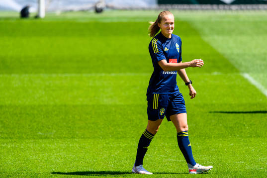 Magdalena Eriksson of the Swedish women's national football
