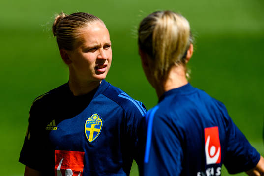 Filippa Curmark of the Swedish women's national football
