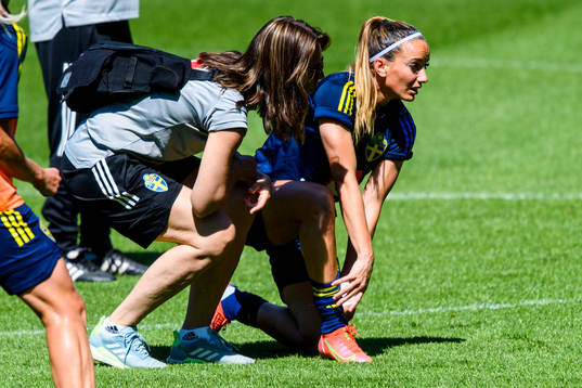 Kosovare Asllani of the Swedish women's national football