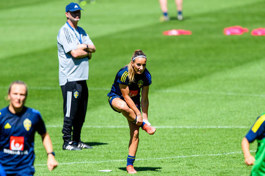 Kosovare Asllani of the Swedish women's national football