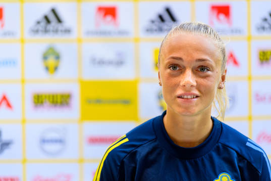 Hanna Bennison of the Swedish women's national football