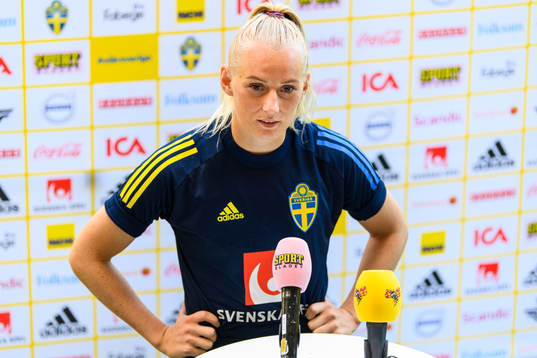 Stina Blackstenius of the Swedish women's national football