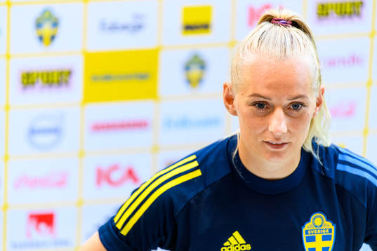 Stina Blackstenius of the Swedish women's national football