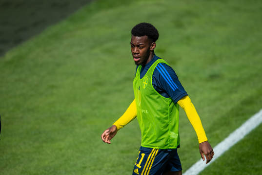 Anthony Elanga of Sweden