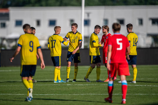 Carl Gustafsson, Emil Holm and Patrik Wålemark of Sweden