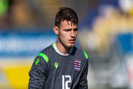 Goalkeeper Timothy Serge Martin of Luxembourg