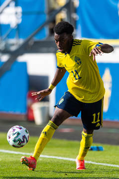 Anthony Elanga of Sweden