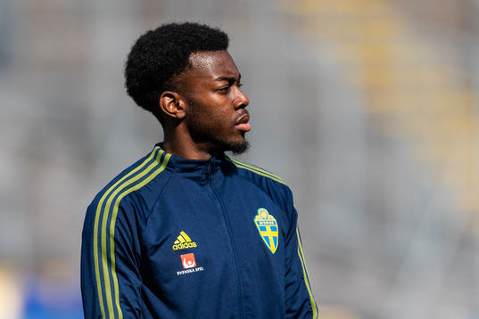 Anthony Elanga of Sweden