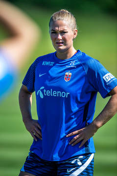 Lisa-Marie Karlseng Utland of the Norwegian women’s