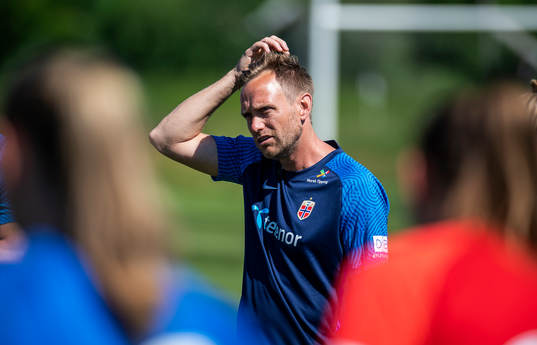 Martin Sjögren, headcoach of the Norwegian women’s