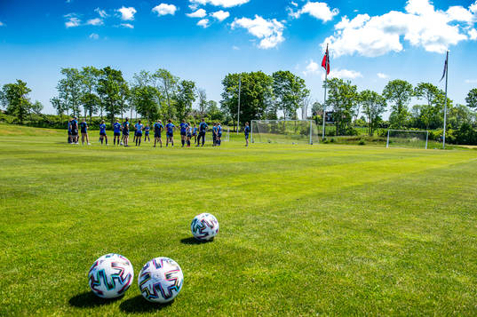 Players of the Norwegian women’s national football team