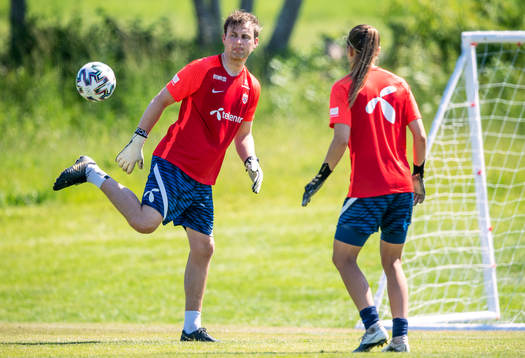 Roger Eskeland, goalkeeping coach of the Norwegian