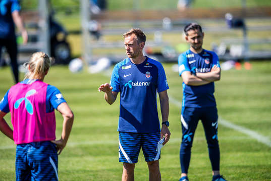 Martin Sjögren, headcoach of the Norwegian women’s