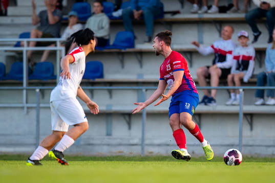 Höganäs Vuk Lugonjic reagerar mot domslut