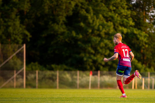 Höganäs Oliver Henneberg Bech jublar