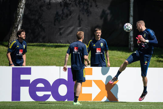 Gustav Svensson, Sebastian Larsson, Mikael Lustig and