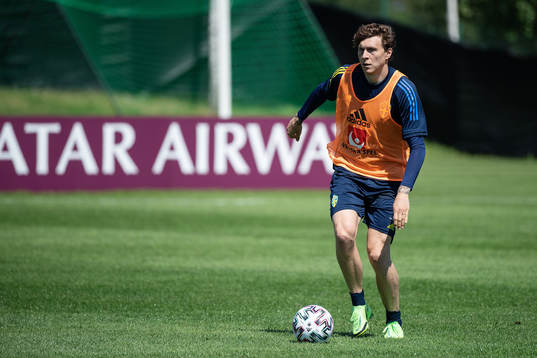 Victor Nilsson Lindelöf of the Swedish national football