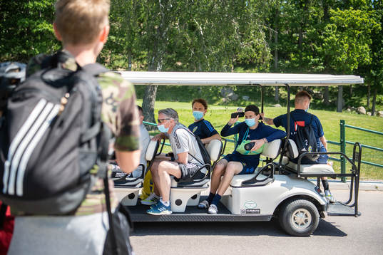 Albin Ekdal and Victor Nilsson Lindelöf of the Swedish